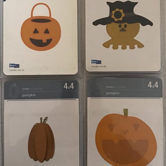 Quickutz We R Memory Keepers 4x4 inches Halloween dies bundle - Picture 1 of 9